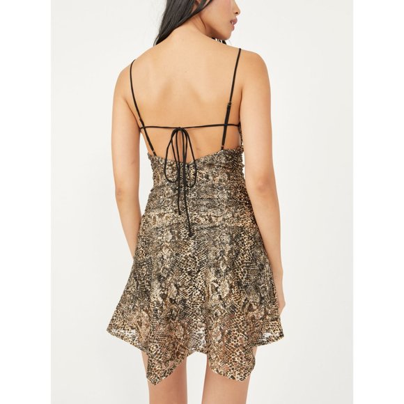 🎉LAST CHANCE🎉 FREE PEOPLE Sierra Lace Mini / Sand Combo - Picture 3 of 7